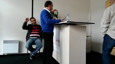Au local de campagne